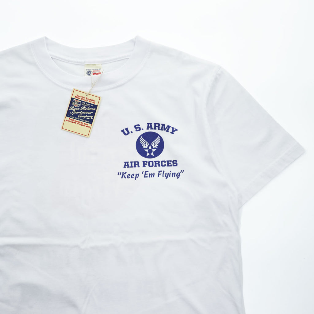 BUZZ RICKSON'S USA製 Tシャツ L ホワイト U.S.ARMY ピンナップガール The Careful Virgin BR74947 未使用品