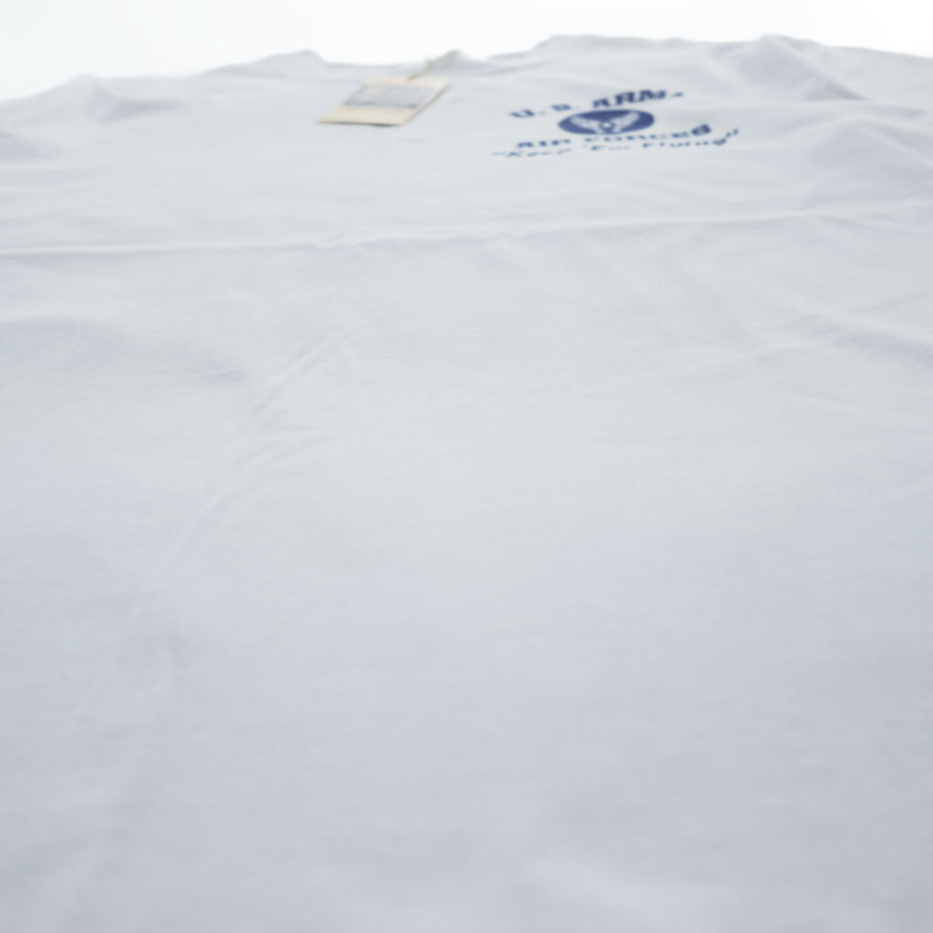 BUZZ RICKSON'S USA製 Tシャツ L ホワイト U.S.ARMY ピンナップガール The Careful Virgin BR74947 未使用品