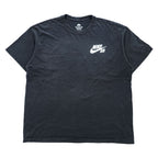 NIKE SB クルーネック Tシャツ L ブラック ワンポイントロゴ LOOSE FIT コットン
