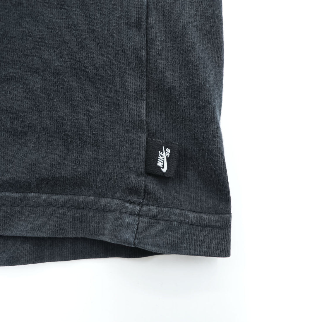 NIKE SB クルーネック Tシャツ L ブラック ワンポイントロゴ LOOSE FIT コットン
