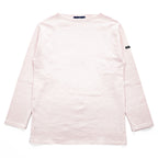 SAINT JAMES フランス製 バスクシャツ 長袖 ロングスリーブ Tシャツ M ライトピンク ボートネック