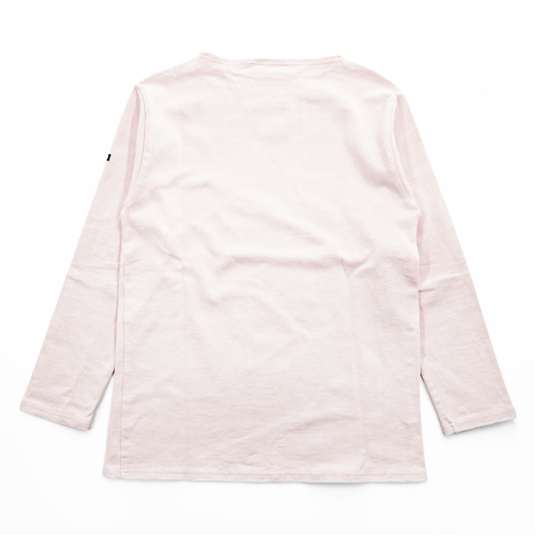 SAINT JAMES フランス製 バスクシャツ 長袖 ロングスリーブ Tシャツ M ライトピンク ボートネック