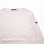 SAINT JAMES フランス製 バスクシャツ 長袖 ロングスリーブ Tシャツ M ライトピンク ボートネック