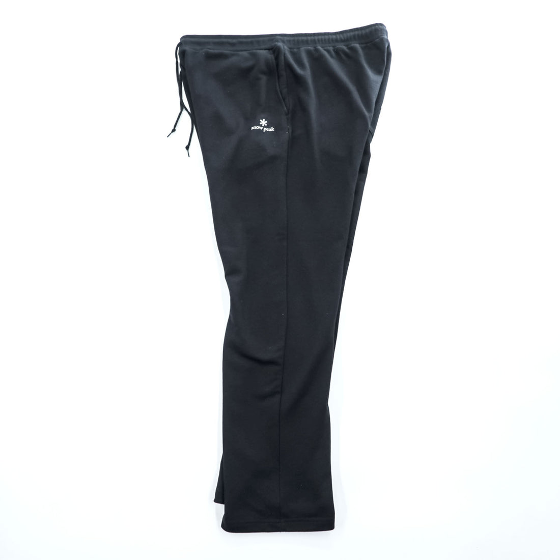 snow peak  スウェットパンツ PRINTED LOGO SWEAT PANTS XL ブラック SPS-PA-21SU001