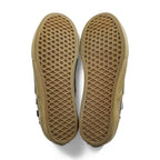 VANS チェッカー スリッポン CHECKER SLIP ON スニーカー 26cm ブラック ホワイト フラッグチェック ガムソール キャンバス V98CL