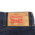 Levi's 501 USAモデル リジッド デニムパンツ ジーンズ XL インディゴ 濃紺 ボタンフライ 00501-0000