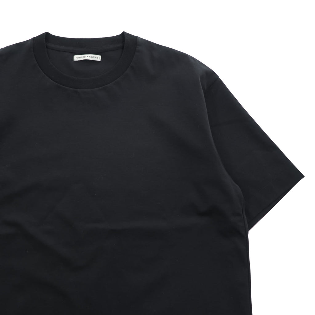 UNITED ARROWS ポンチ Tシャツ デオドラント M ブラック ストレッチ 抗菌防臭 接触冷感 1117-199-2937