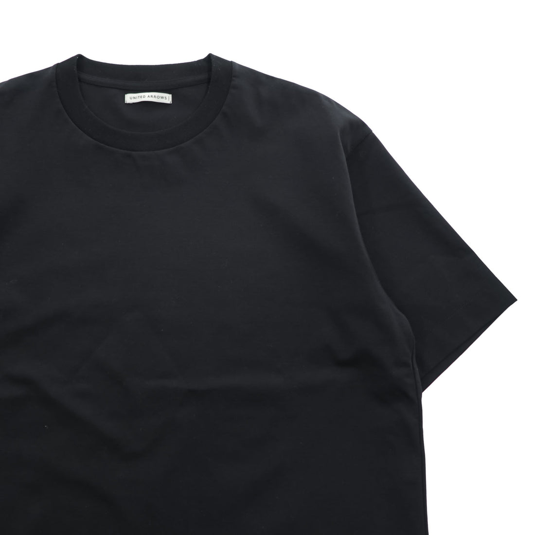 UNITED ARROWS ポンチ Tシャツ デオドラント M ブラック ストレッチ 抗菌防臭 接触冷感 1117-199-2937