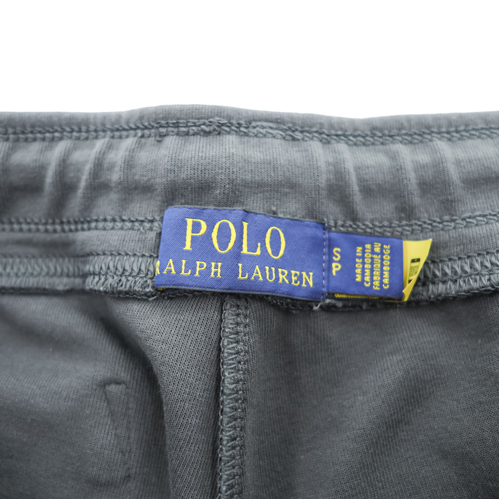 Polo Ralph Lauren スウェットショーツ ショートパンツ ハーフパンツ S グレー スモールポニー ロゴ 刺繍