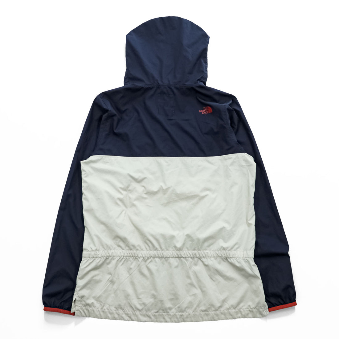 THE NORTH FACE ハーフジップ WINDWALL Fanorak アノラックパーカー XS リップストップ ドローコード パッカブル カンガルーポケット NF0A3FZS