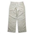 PERRY ELLIS PORTFOLIO リネン スラックス パンツ 36×30 ナチュラル ベージュ FOLIO-FLEX CLASSIC FIT