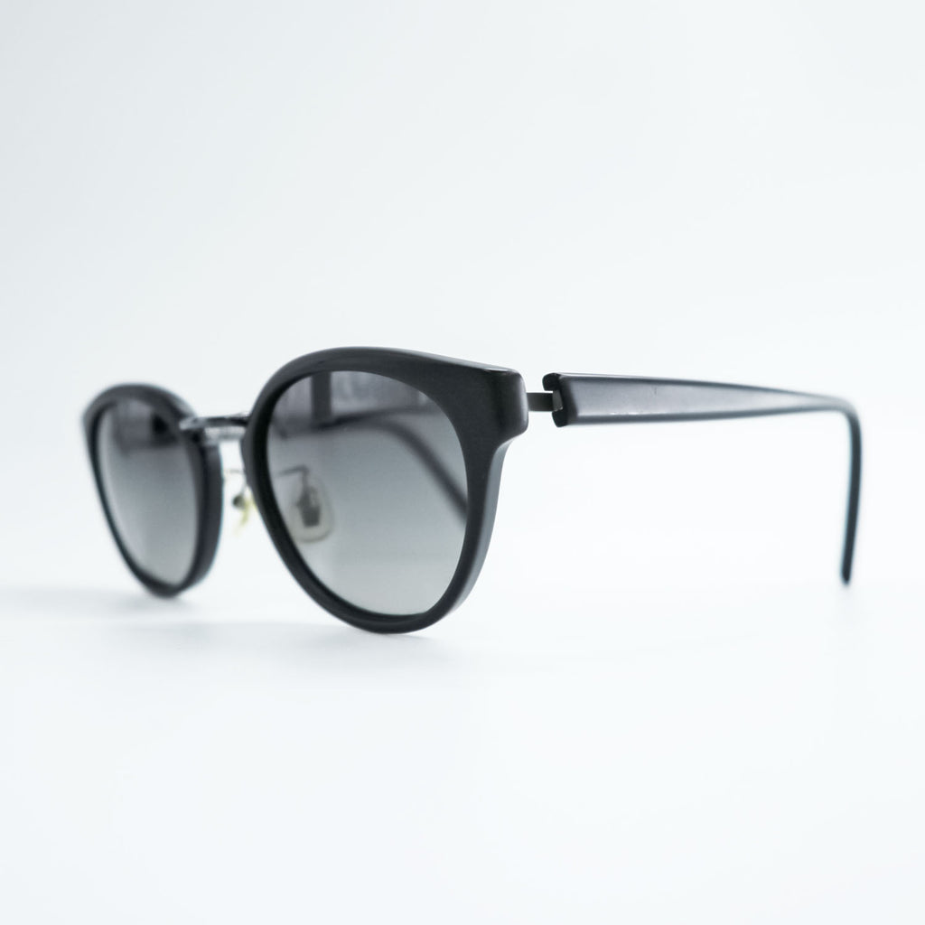 金子眼鏡 ( KANEKO OPTICAL ) 日本製 サングラス 偏光レンズ クラウンパント ブラック M-TITANIUM チタン POLARIZED LENS KOS-25 BKMP 51_21 145