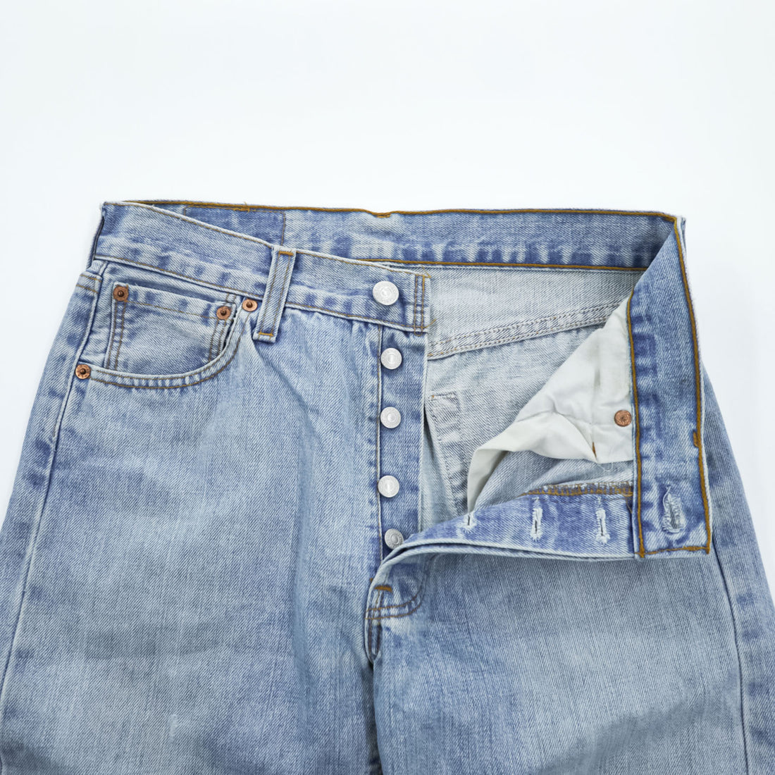 Levi's 501 UK製 00年代 ヴィンテージ ユーロリーバイス デニムパンツ ジーンズ 30 x 30 ボタンフライ 00501 0106 イギリス製