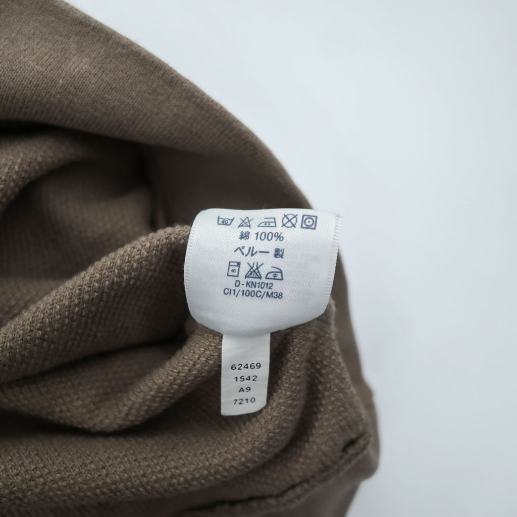 LANDS' END 90年代 ヴィンテージ Vネック コットンニット ベスト M 吊り編み プルオーバー