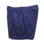 Polo Ralph Lauren 90年代 ヴィンテージ プリーツ ショーツ ANDREW SHORT ショートパンツ L ネイビー 2タック ハーフパンツ