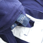 Polo Ralph Lauren 90年代 ヴィンテージ プリーツ ショーツ ANDREW SHORT ショートパンツ L ネイビー 2タック ハーフパンツ
