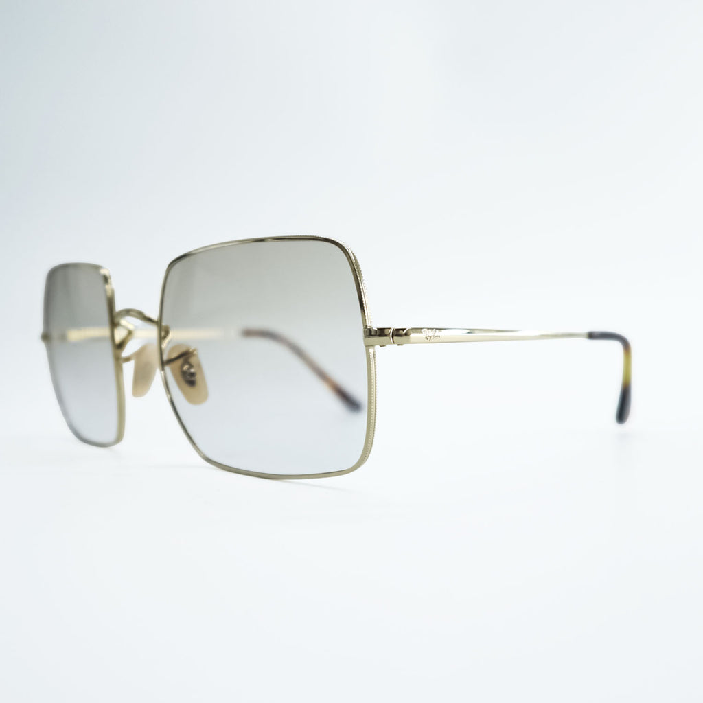 Ray-Ban サングラス スクエア 1971 SQUARE CLASSIC ゴールド ブラウン メタルフレーム RB1971 9147/51 54_19 145 2N イタリア製