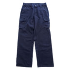 Dickies ダック地 カーゴ ワークパンツ 34 x 34 ネイビー キャンバス WP80NV