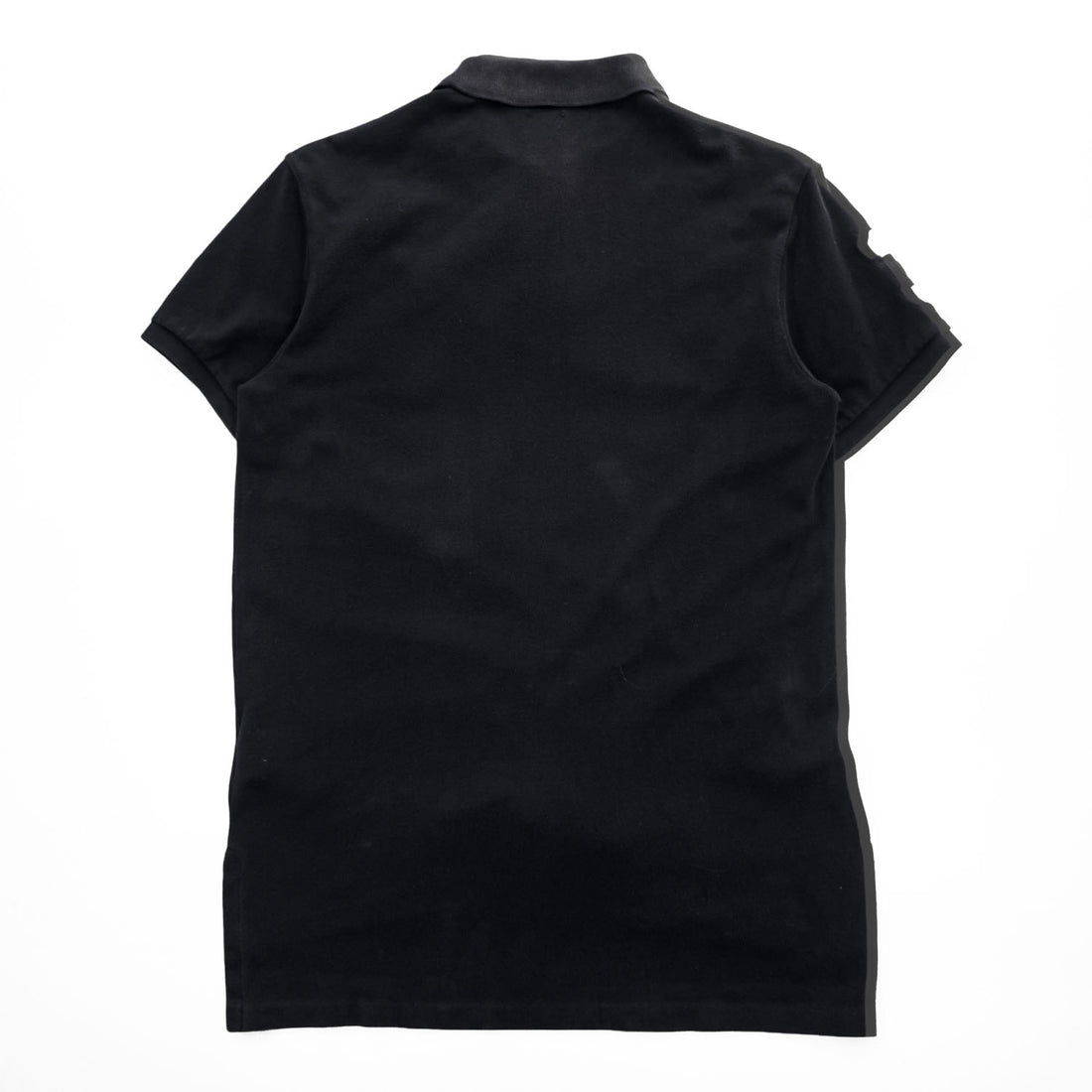 Polo Ralph Lauren Big Pony logo Piqué knit Polo Shirt, Size M, Black, Custom Fit