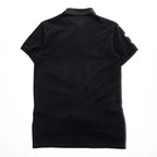 Polo Ralph Lauren Big Pony logo Piqué knit Polo Shirt, Size M, Black, Custom Fit