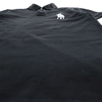 Polo Ralph Lauren Big Pony logo Piqué knit Polo Shirt, Size M, Black, Custom Fit