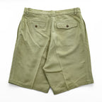 Tommy Bahama Relax 100% Silk Pleated Chino Shorts Sage Green Mens W33