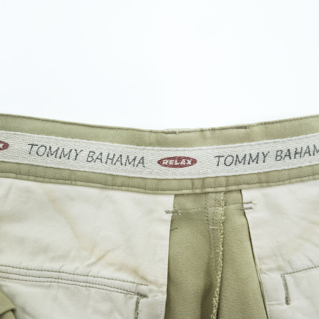 Tommy Bahama Relax 100% Silk Pleated Chino Shorts Sage Green Mens W33