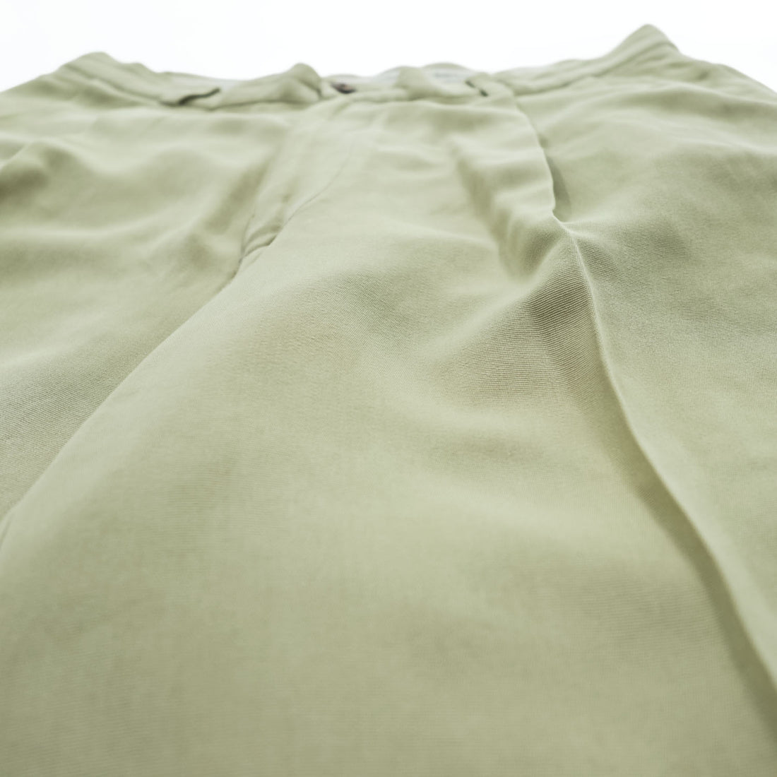 Tommy Bahama Relax 100% Silk Pleated Chino Shorts Sage Green Mens W33