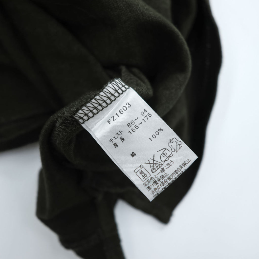 FRED PERRY 日本製 ポロシャツ S オリーブ グリーン ワンポイントロゴ FZ1603