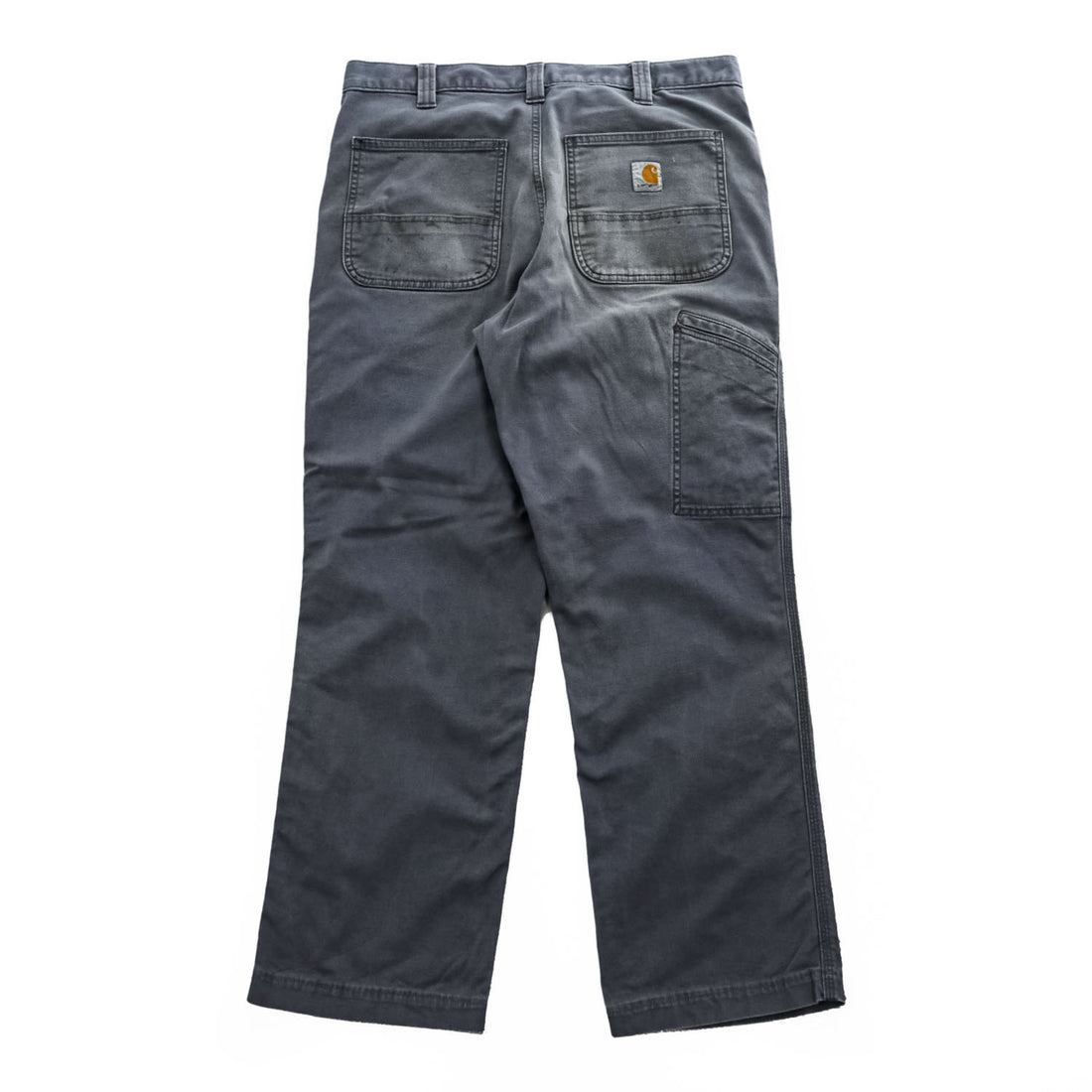 Carhartt 102291-039 Rugged Flex Rigby Relaxed Fit Canvas Work Pants Gravel Gray 34x32