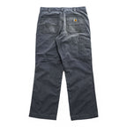 Carhartt 102291-039 Rugged Flex Rigby Relaxed Fit Canvas Work Pants Gravel Gray 34x32