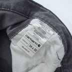 Carhartt 102291-039 Rugged Flex Rigby Relaxed Fit Canvas Work Pants Gravel Gray 34x32