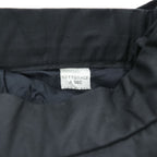 Vintage 80s Made in France David Molho Black Pleated Midi Skirt Création Paris