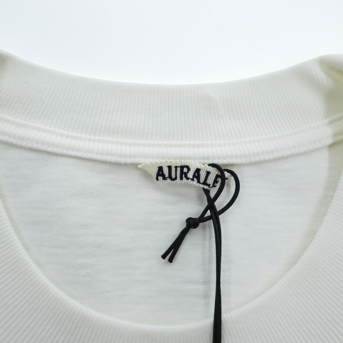 AURALEE 日本製 ヘビーウェイト ポケット Tシャツ STAND UP TEE HEAVY WEIGHT TEE 3 ホワイト A24ST01SU 未使用品