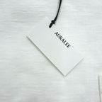 AURALEE 日本製 ヘビーウェイト ポケット Tシャツ STAND UP TEE HEAVY WEIGHT TEE 3 ホワイト A24ST01SU 未使用品