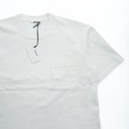 AURALEE 日本製 ヘビーウェイト ポケット Tシャツ STAND UP TEE HEAVY WEIGHT TEE 3 ホワイト A24ST01SU 未使用品