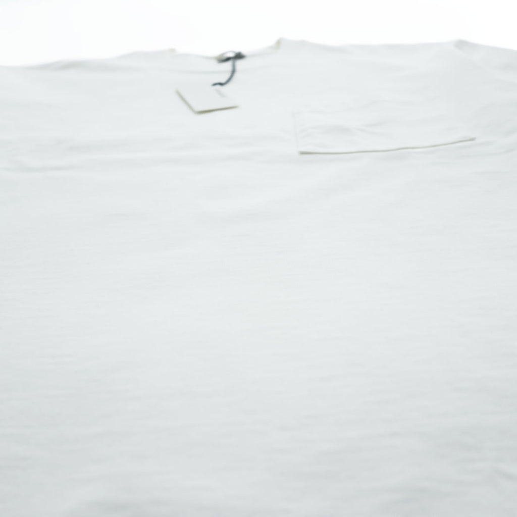 AURALEE 日本製 ヘビーウェイト ポケット Tシャツ STAND UP TEE HEAVY WEIGHT TEE 3 ホワイト A24ST01SU 未使用品