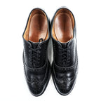 Allen Edmonds 米国製 レザー ドレスシューズ Chester 1903 革靴 27.5cm ウィングチップ メダリオン USA製