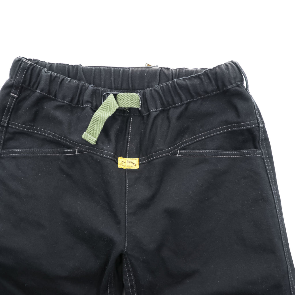NATAL DESIGN 日本製 エルキャピタンパンツ EL CAPITAN PANTS クライミングパンツ S ブラック ストレッチ アウトドア
