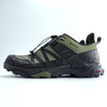 SALOMON ゴアテックス X ULTRA 4 GTX GORE-TEX トレッキングシューズ スニーカー 26.5cm カーキ 防水 クイックレース ドローコード Ortholite 413853