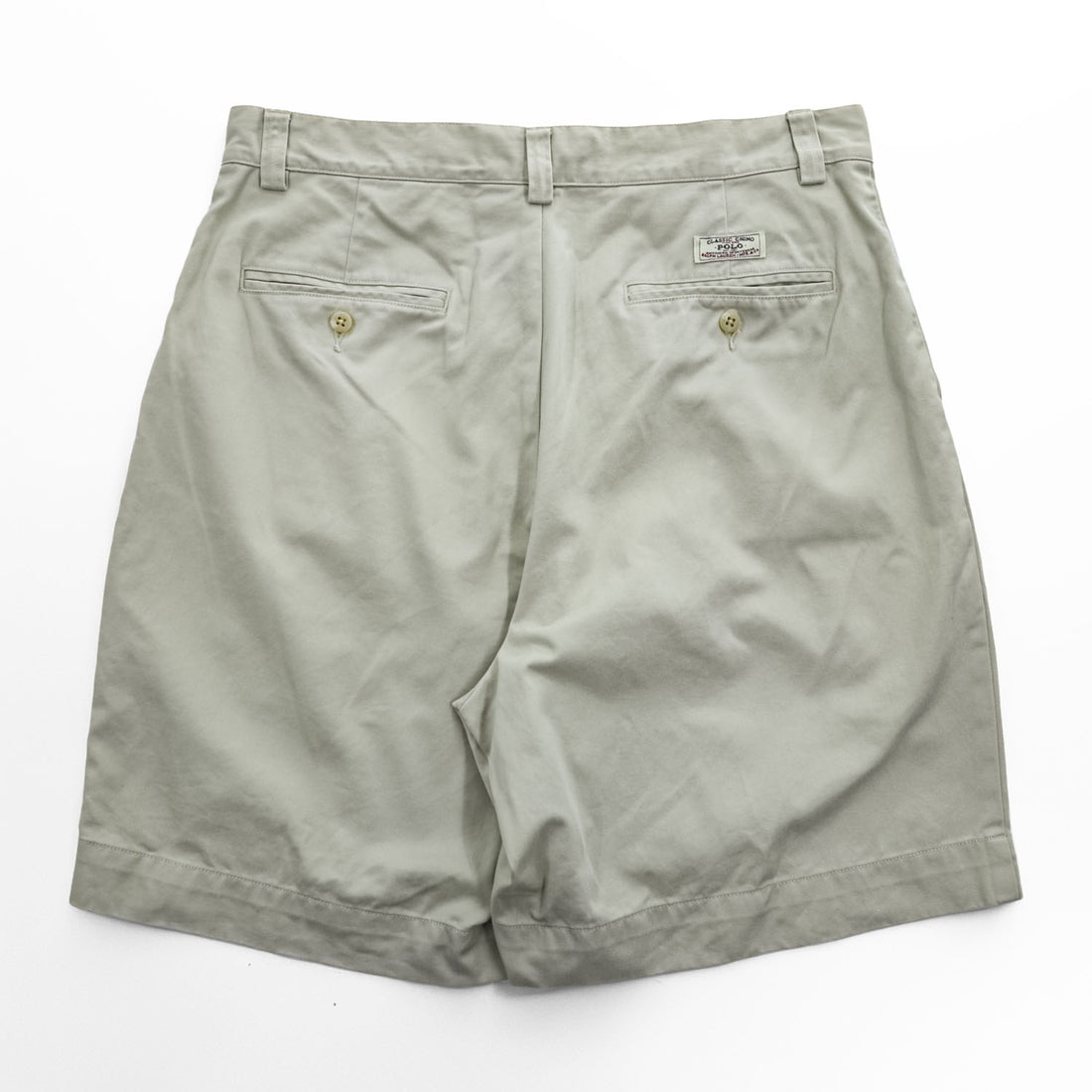 Polo Ralph Lauren 90年代 ヴィンテージ PHILIP SHORT ポロチノ ショーツ 33 ショートパンツ ハーフパンツ ベージュ