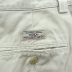 Polo Ralph Lauren 90年代 ヴィンテージ PHILIP SHORT ポロチノ ショーツ 33 ショートパンツ ハーフパンツ ベージュ