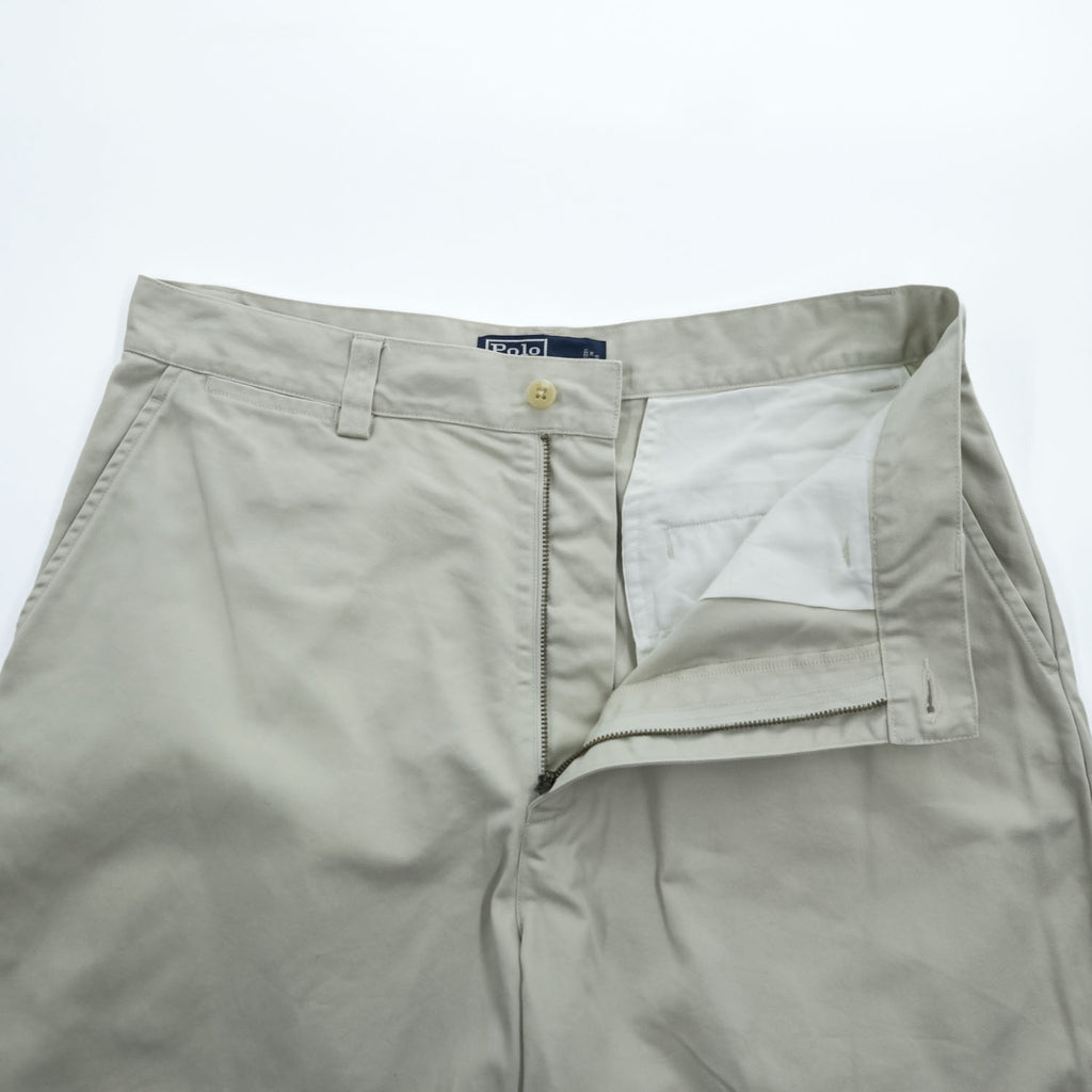 Polo Ralph Lauren 90年代 ヴィンテージ PHILIP SHORT ポロチノ ショーツ 33 ショートパンツ ハーフパンツ ベージュ