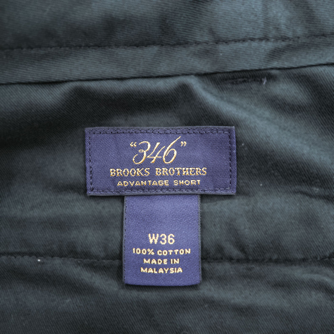 Brooks Brothers 346 タック チノショーツ ADVANTAGE SHORT ショートパンツ 36 ネイビー プリーツ ハーフパンツ