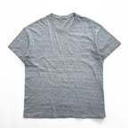 AURALEE 日本製 SUPERFINE COTTON シームレス クルーネック Tシャツ L 杢グレー シングルステッチ AL5ST001-SST