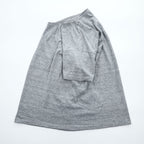 AURALEE 日本製 SUPERFINE COTTON シームレス クルーネック Tシャツ L 杢グレー シングルステッチ AL5ST001-SST