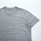 AURALEE 日本製 SUPERFINE COTTON シームレス クルーネック Tシャツ L 杢グレー シングルステッチ AL5ST001-SST