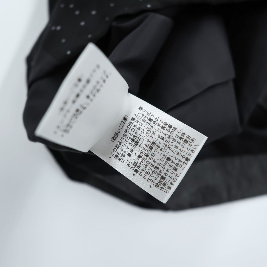 PS Paul Smith リネン ジレ スーツベスト L グレー ブラック 麻 シンチバック ドット PP-BM-47921