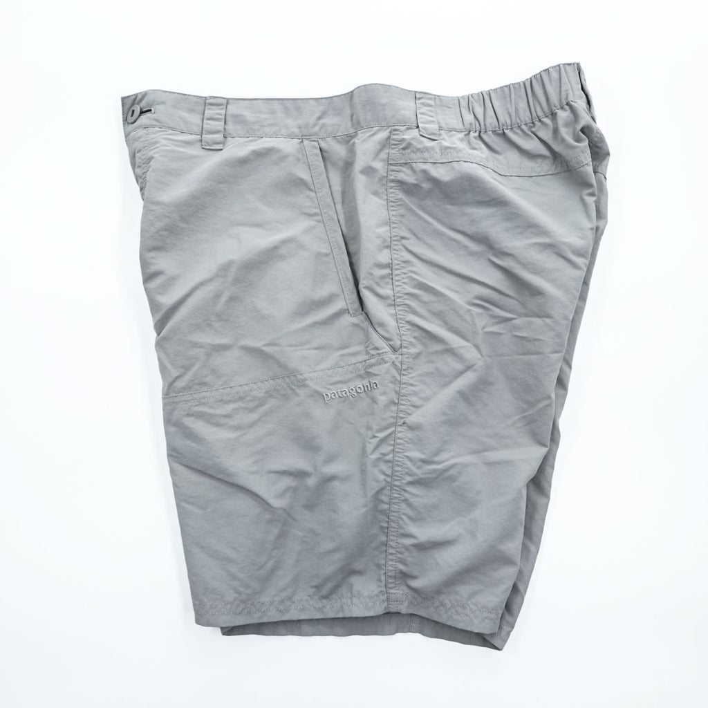 Patagonia ナイロンショーツ アウトドア ショートパンツ ハーフパンツ L グレー ジップポケット STY82126 SP17