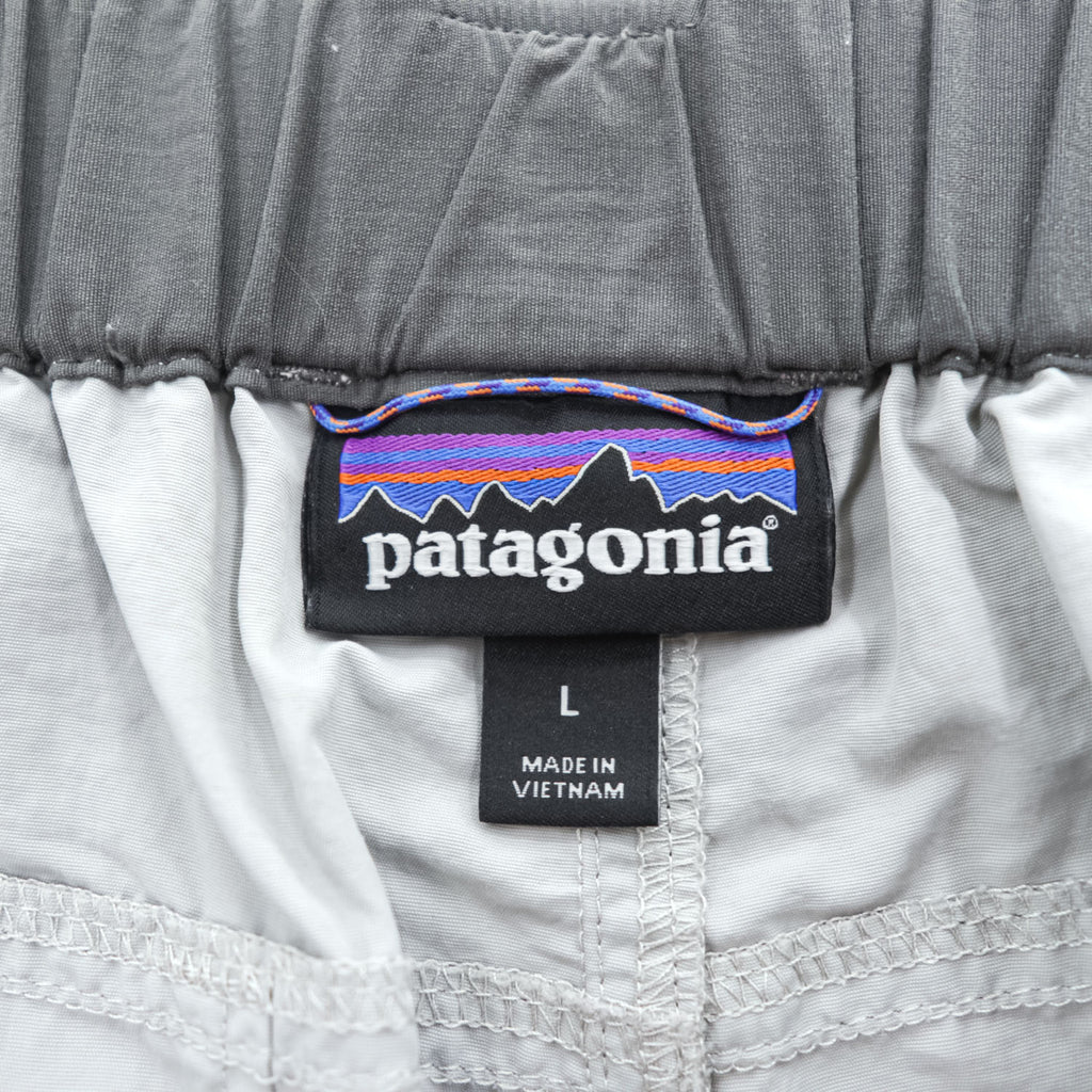 Patagonia ナイロンショーツ アウトドア ショートパンツ ハーフパンツ L グレー ジップポケット STY82126 SP17